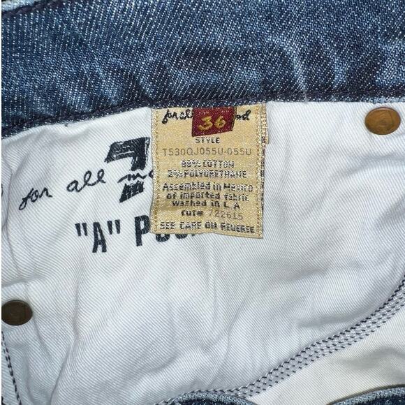 7 For All Mankind jeans - A Pocket - size 36 - Picture 6 of 7